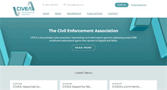 Desktop Screenshot of civea.co.uk