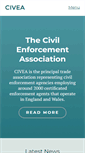 Mobile Screenshot of civea.co.uk